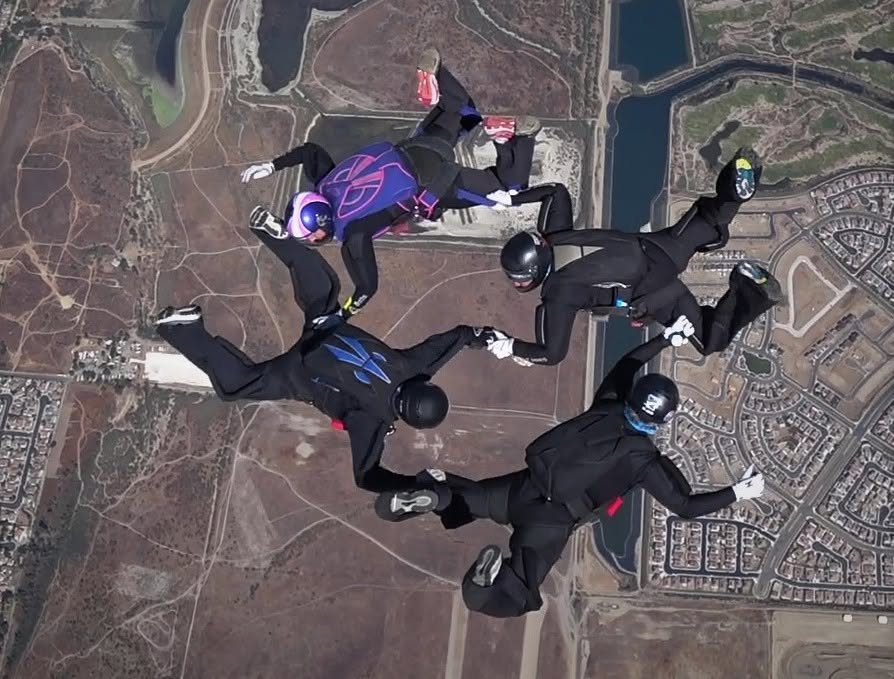 EXCEL Formation Skydiving Skills Camp